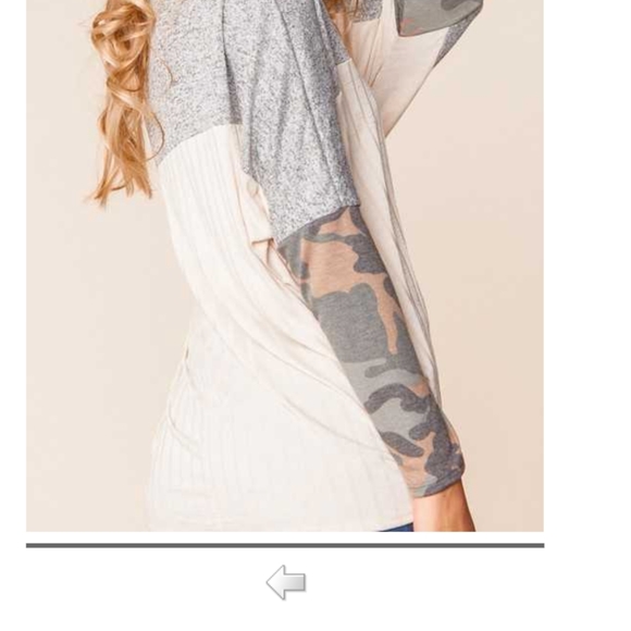 💜 New Camo Long Sleeve Top - Picture 2 of 2